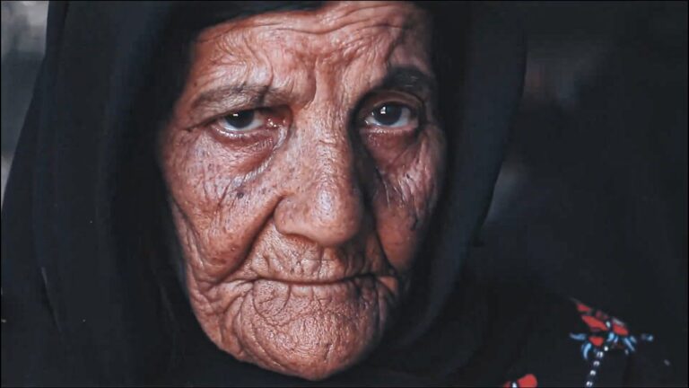 Elderly Civilians in Northern Syria Camps