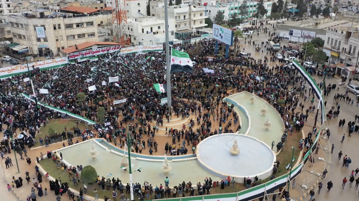 the 12th anniversary of the Syrian revolution the 12th anniversary of the Syrian revolution