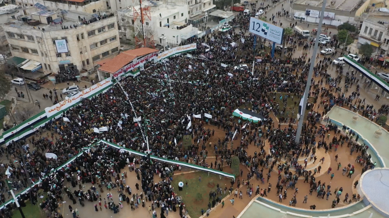 the 12th anniversary of the Syrian revolution the 12th anniversary of the Syrian revolution