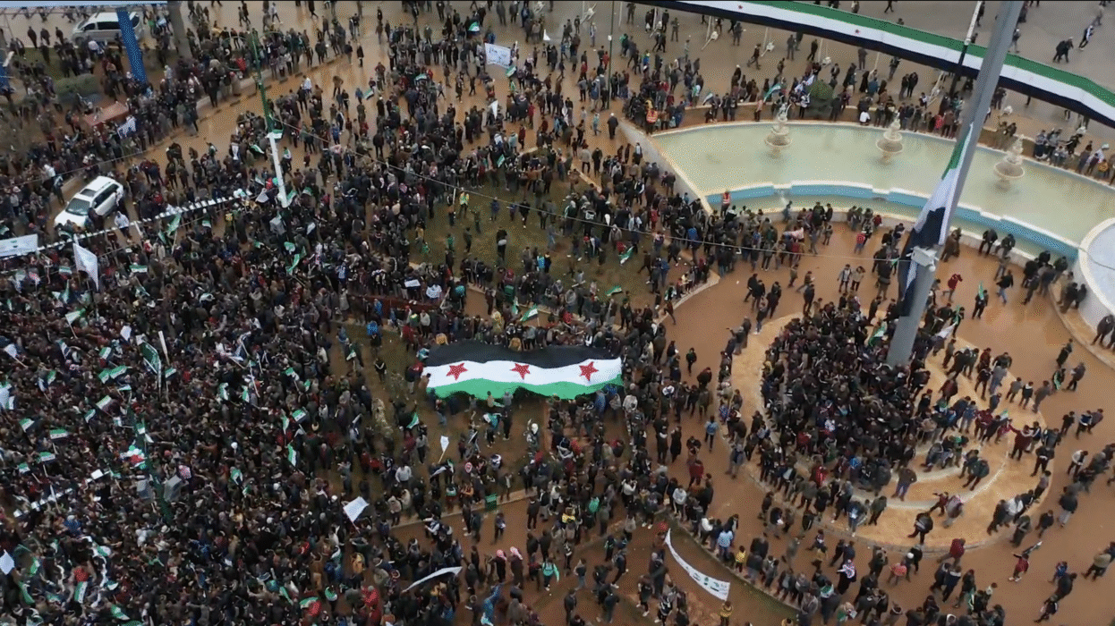 the 12th anniversary of the Syrian revolution the 12th anniversary of the Syrian revolution