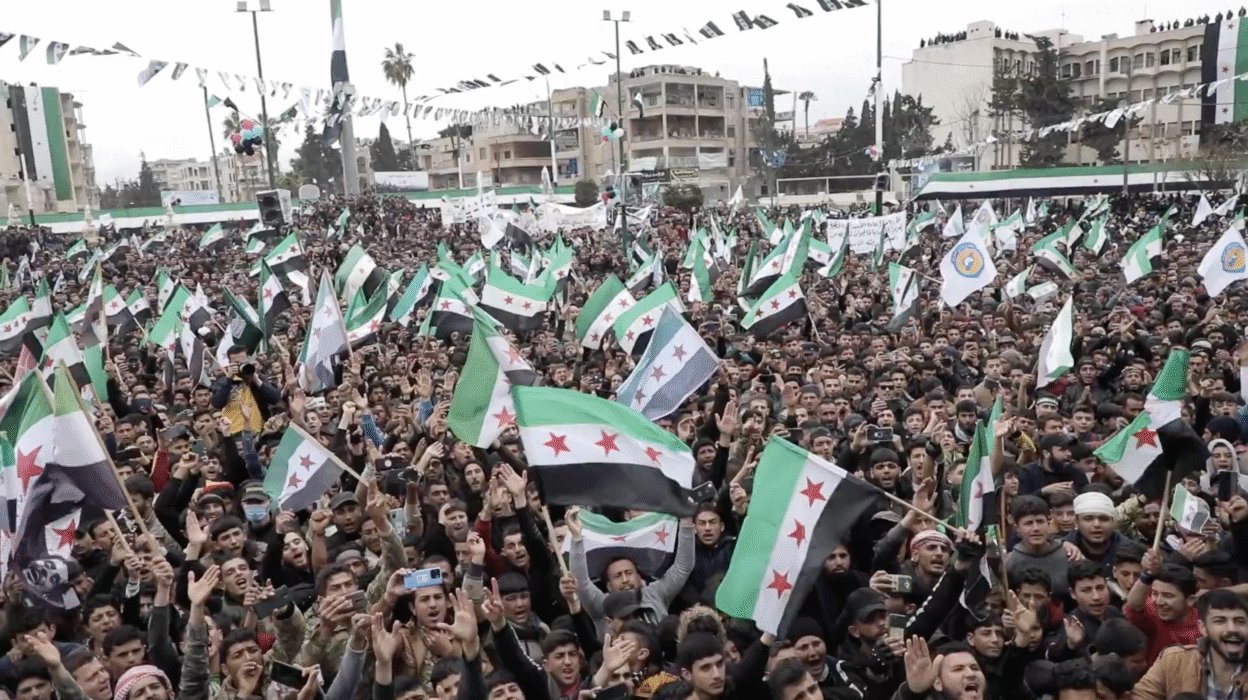 the 12th anniversary of the Syrian revolution the 12th anniversary of the Syrian revolution