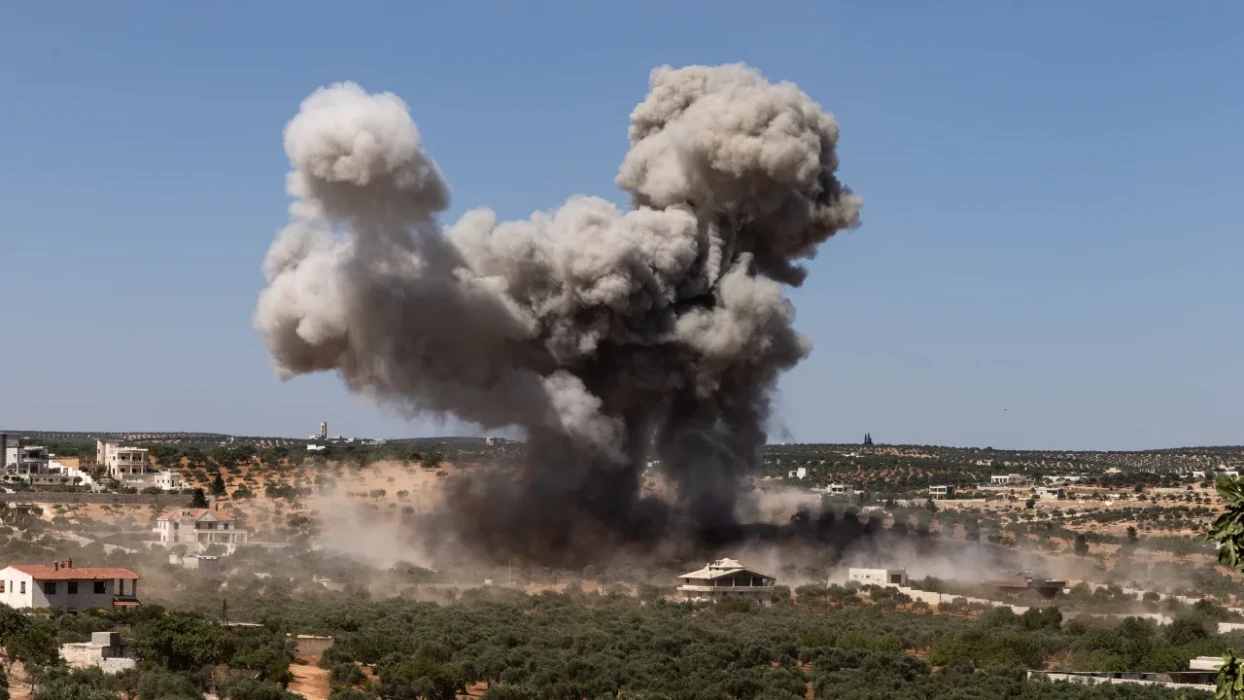 Russian Air Strikes Lives in Syria's Idlib Russian Air Strikes Lives in Syria's Idlib